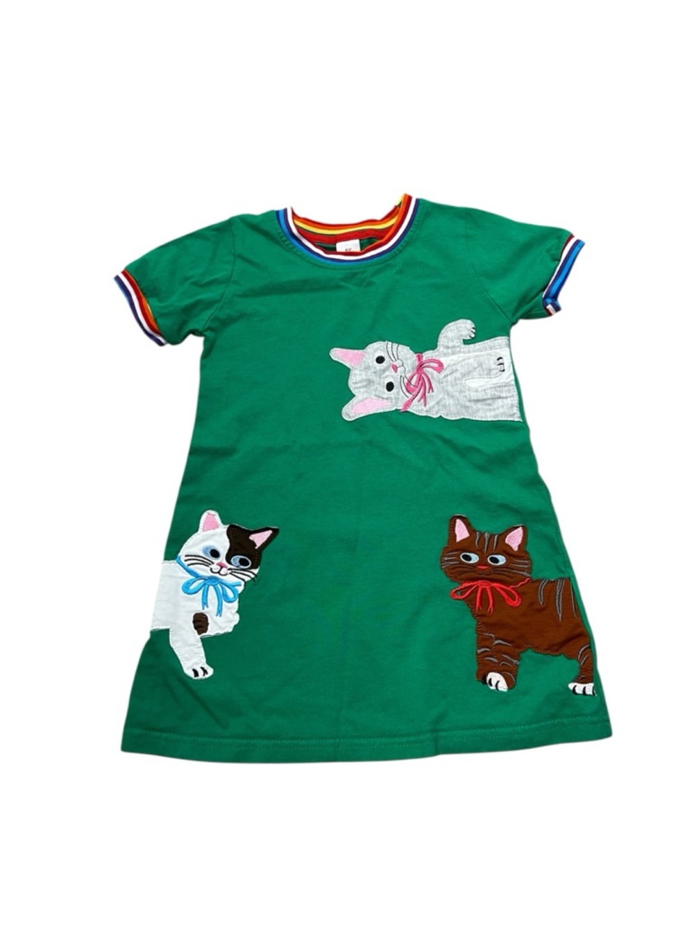 mini boden girls 6T Super Cute Unique Cat Dress Girls Rare Girls Clothes